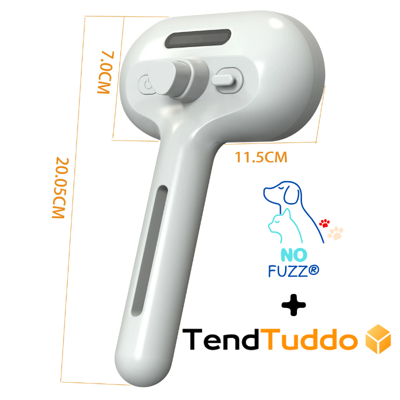 NoFuzz® - Escova Tira Pelos 2 em 1