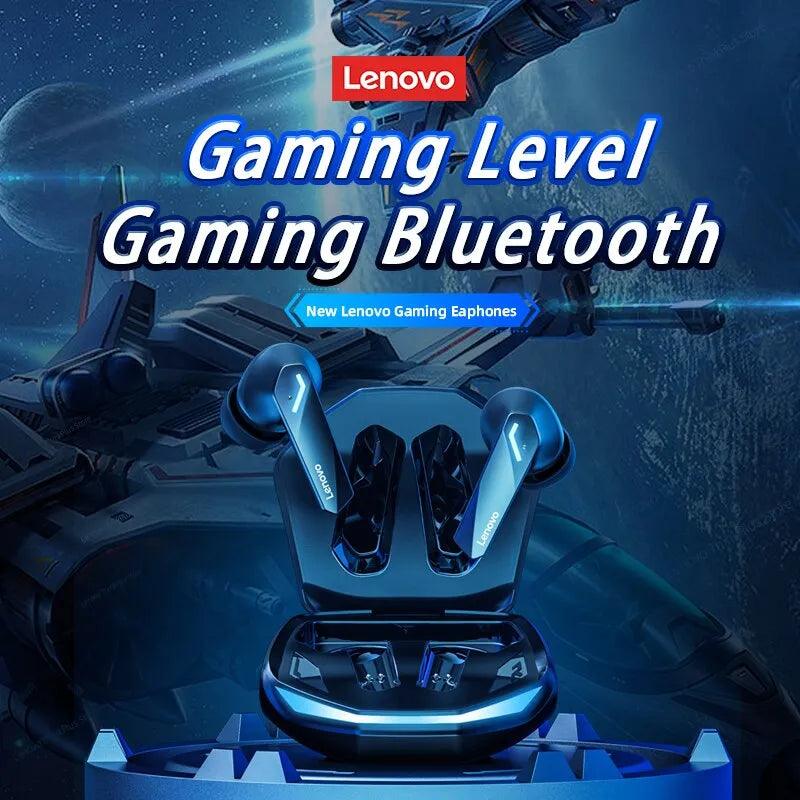 Fones de Ouvido Lenovo GM2 Pro Bluetooth 5.3 Headset Esportivo Sem Fio Intra-auricular para Jogos com Baixa Latência e Modo Duplo de Música - LeNovo - TendTuddo