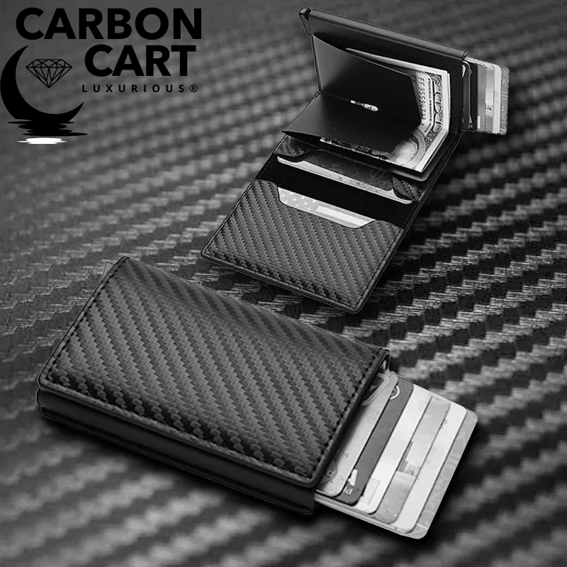 Carteira Carbon Cart - LUXURIOUS®