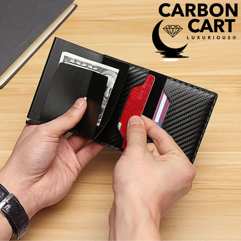 Carteira Carbon Cart - LUXURIOUS®